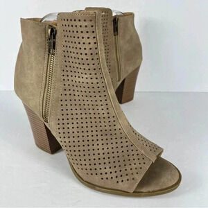 Brash vegan leather  booties